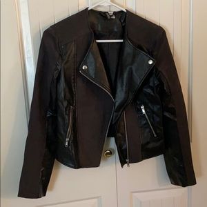 H&M faux leather jacket